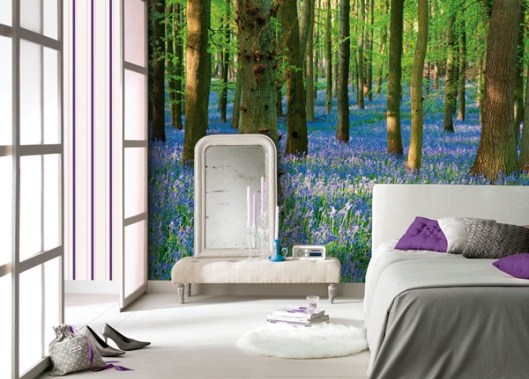 fotomural decorativo bosque